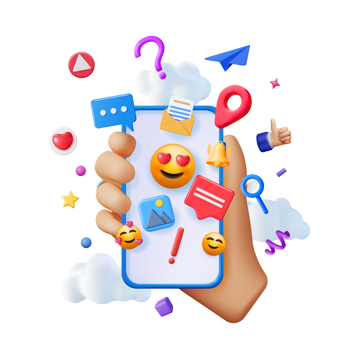 Social media engagement icon